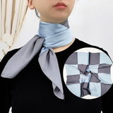 Kerchief Small Silk Neck Scarf For Women 70 *70 Female Shawls Bags Scarves Lady Bandana Foulard