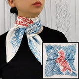 Kerchief Small Silk Neck Scarf For Women 70 *70 Female Shawls Bags Scarves Lady Bandana Foulard