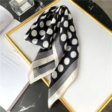 Kerchief Small Silk Neck Scarf For Women 70 *70 Female Shawls Bags Scarves Lady Bandana Foulard