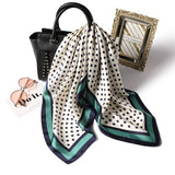 Kerchief Small Silk Neck Scarf For Women 70 *70 Female Shawls Bags Scarves Lady Bandana Foulard