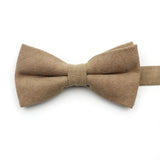 Solid Color Men Bow Tie