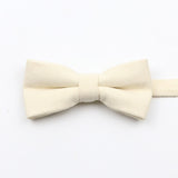 Solid Color Men Bow Tie