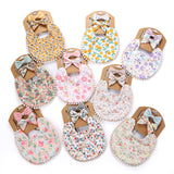 12Sets Tassel Saliva Towel.  Headband Floral Vintage Newborn.   Double Side Bibs Boys Girls Props Bandana Burps