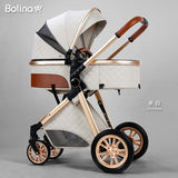 Bolina 3 in 1 Baby Stroller High Landscape Carriage Light Newborn Pram Shock Proof Two Way 2 in 1 Kid Car Baby Comfort  2021