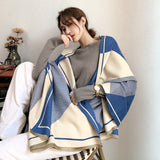 Scarf Women Cashmere Warm Pashmina Foulard Lady Luxury Horse Scarves Thick Soft Bufanda Shawls Wraps