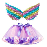 Children Fancy Unicorn Dress Princess Birthday Costume Kids Christmas Carnival Dresses for Girls Cosplay Clothing Robes Filles