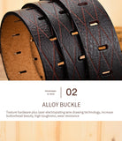 men leather belt  genuine leather strap