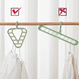 9-Hole Magic Clothes Hanger Closet Organizer Space Saving  Multi-function Drying Racks Wardrobe Scarf Storage Cloth Hanger