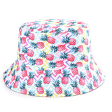 Summer Sun Hat Reversible Duck Bucket Hat for Men Women Cotton Bob Sad Boys Panama Fold Girls Beach Travel Outdoor Fisherman Hat