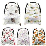 Baby Stroller Cover Muslin Stroller Nursing Canopy Sun Shade Craddle Blanket Trolley Cover Mosquito Net For Kid Hang Cloth Books