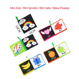 Baby Cloth Book Black White Book For Baby Early Development Baby Books Educational Cognize Book Baby Toys 0 12 Months