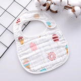 Baby bibs stuff U-shaped Bandana Feeding burp cloth