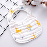 Baby bibs stuff U-shaped Bandana Feeding burp cloth