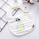 Baby bibs stuff U-shaped Bandana Feeding burp cloth