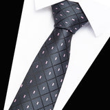 100% Silk tie 7.5 cm