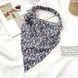 Summer Printting Hair Scarf.Triangle Bandanas Hairband Headband Elastic Hair Bands Headwrap Hair Accessories