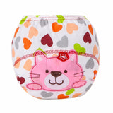 Washable Baby Diapers Reusable Cloth Nappies Waterproof Newborn Cotton Diaper Cover For Children Training Pants Potty Underwear